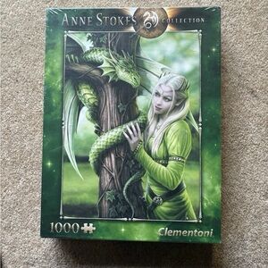 Clementoni Puzzle 1000pcs Anne Stokes Kindred Spirits Dragon Fantasy Art